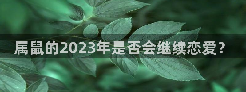 摩臣5平台平台官网版下载：属鼠的2023年是否会继续恋爱？