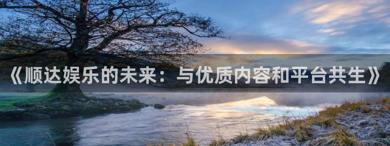 壹号大舞台下载链接：《顺达娱乐的未来：与优质内容和平台共生》
