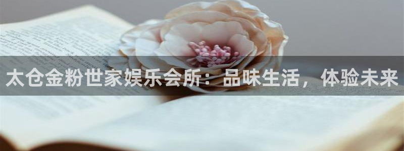 壹号电子娱乐app下载安装最新版本：太仓金粉世家娱乐会所：品味生活，体验未来